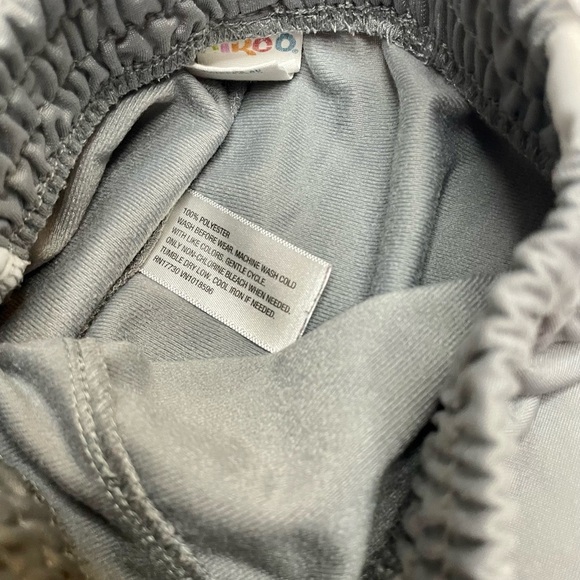 Circo 18 Month Toddler Grey athletic pants PRELOVED white stripes on sides - Picture 4 of 8